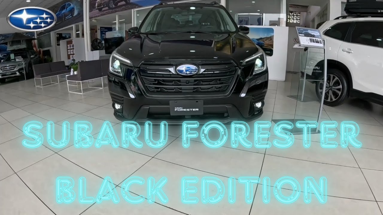 Subaru Forester Black Edition: El SUV perfecto?