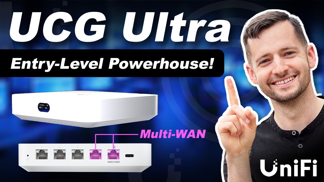 Настройка, распаковка и сравнение UniFi Cloud Gateway Ultra | Ubiquiti Networks UCG-Ultra