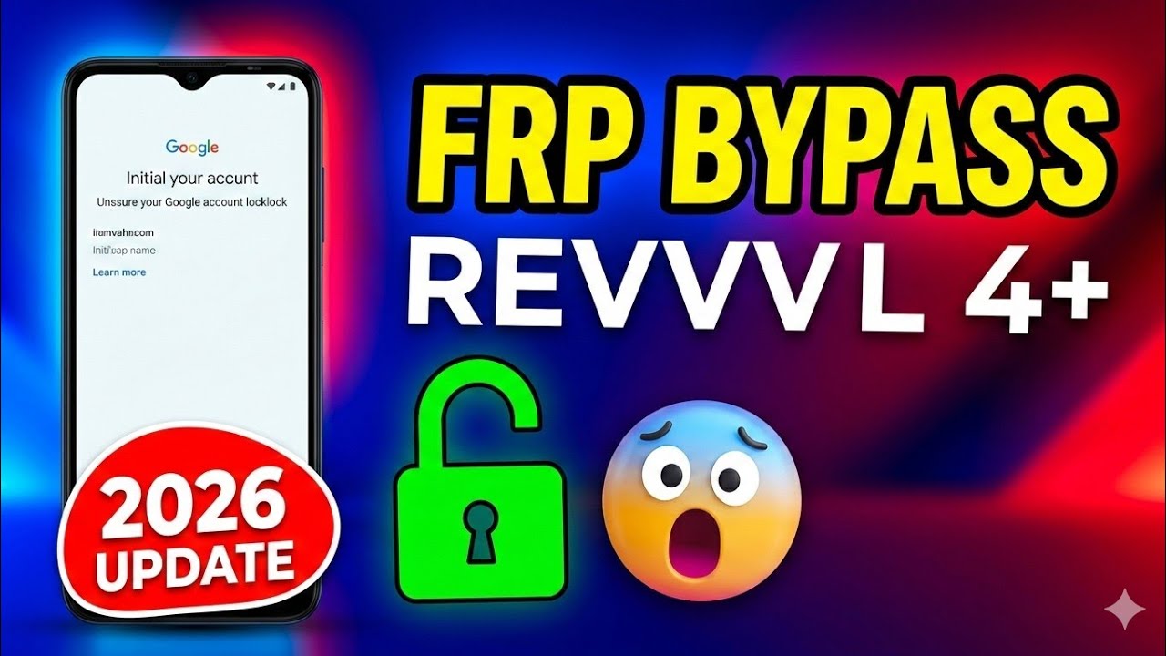 T-Mobile RVVL 4+ FRP BYPASS NEW METHOD🔥🔥2026 update contourné Google account 2026 sans PC. 100% work