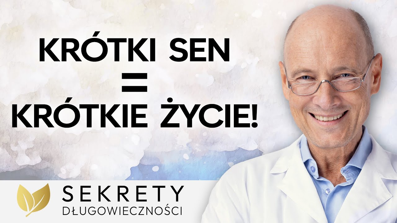 Brak snu Cię zabija! Jak zadbać o zdrowy sen? Dr Tadeusz Oleszczuk [Sekrety Długowieczności]
