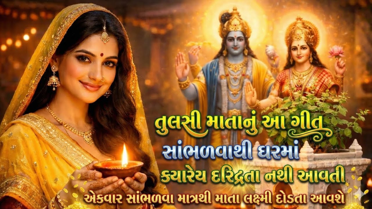 તુલસી માતા મંત્ર ભક્તિ ગીત | Tulsi Mata Powerful Mantra Song સાંભળવાથી માતા લક્ષ્મી દોડતા આવશે