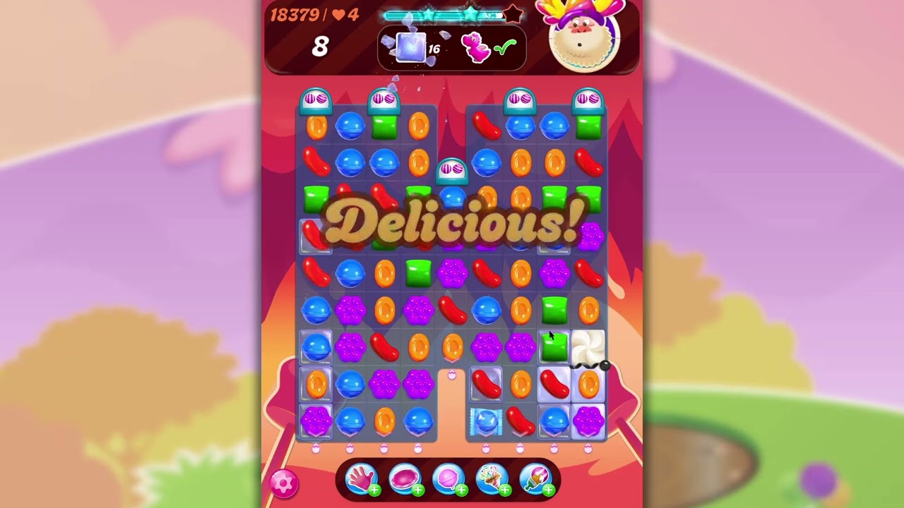 Candy crush saga Level 18379