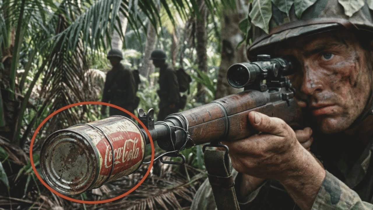 How a U.S. Sniper’s “Soda Can Trick” Took Down 44 Japanese in Just 72 Hours