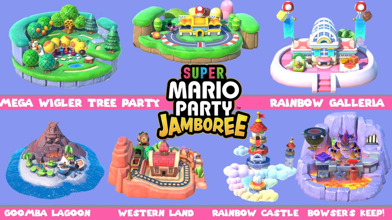 Super Mario Party Jamboree - Full Game Party Mode 100% Walkthrough All Boards
