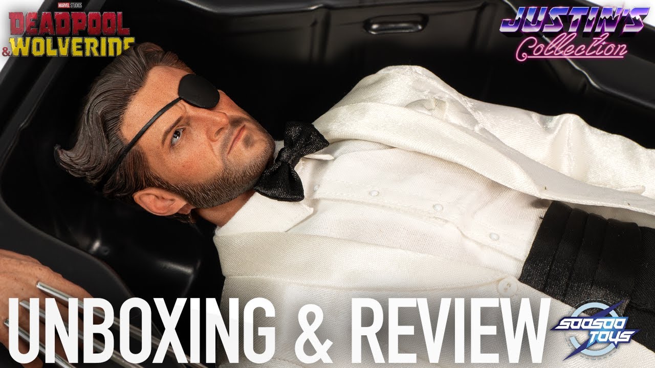 Deadpool & Wolverine Patch 1/6 Scale Figure SooSoo Toys Unboxing & Review