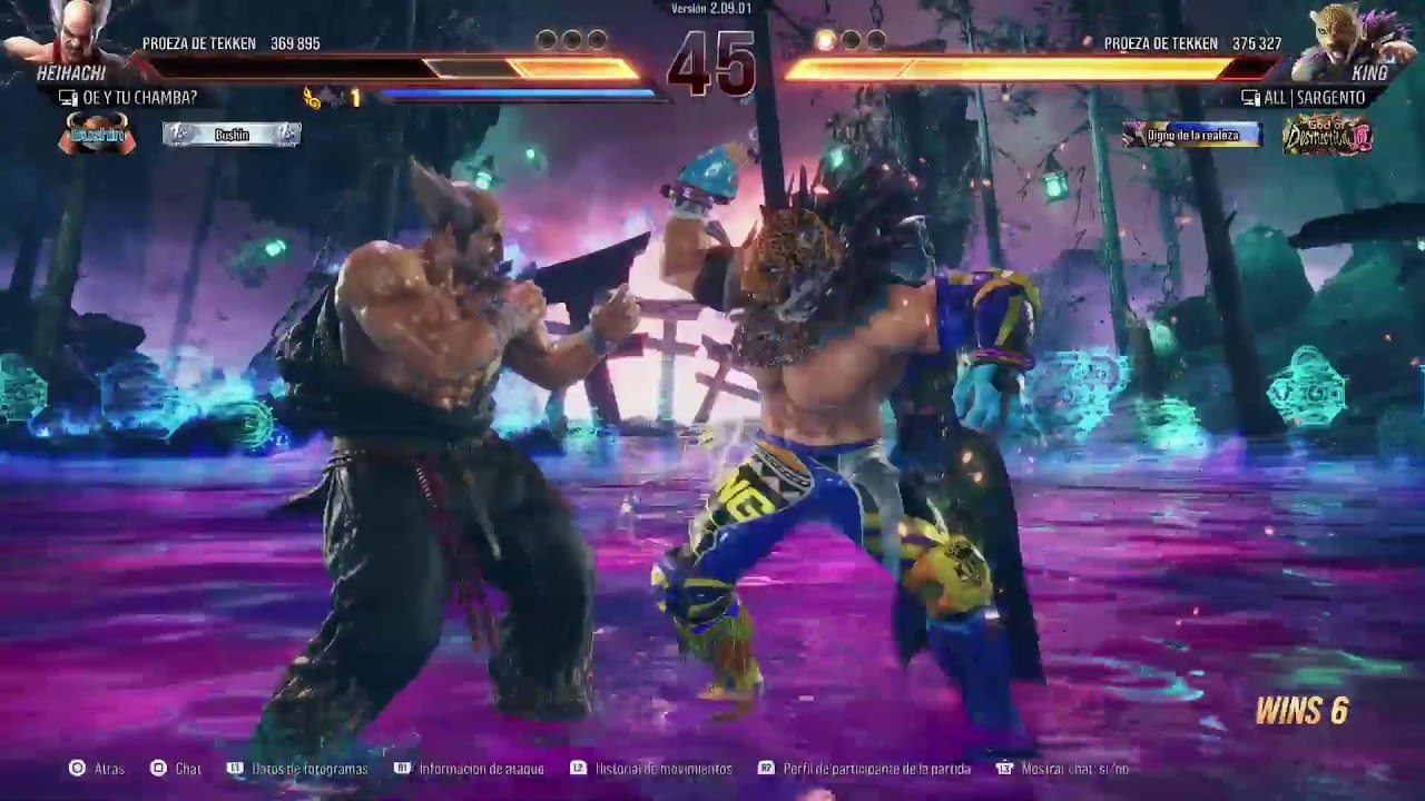 tekken 8 amistoso gian vs sargento