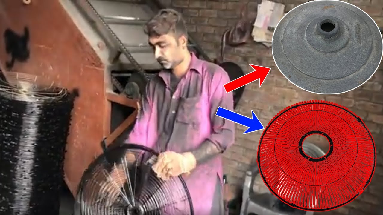 Making of Stand Fan Cover | Stand Fan Base (foot) Making | Pure Skill