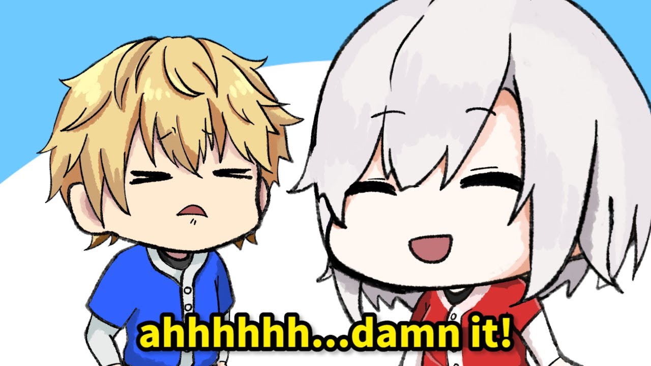 【Nijisanji anime】Ex VS Ars baseball battle, Ebio is regretful.【Ex albio Ebio/Ars Almal/Eng sub】
