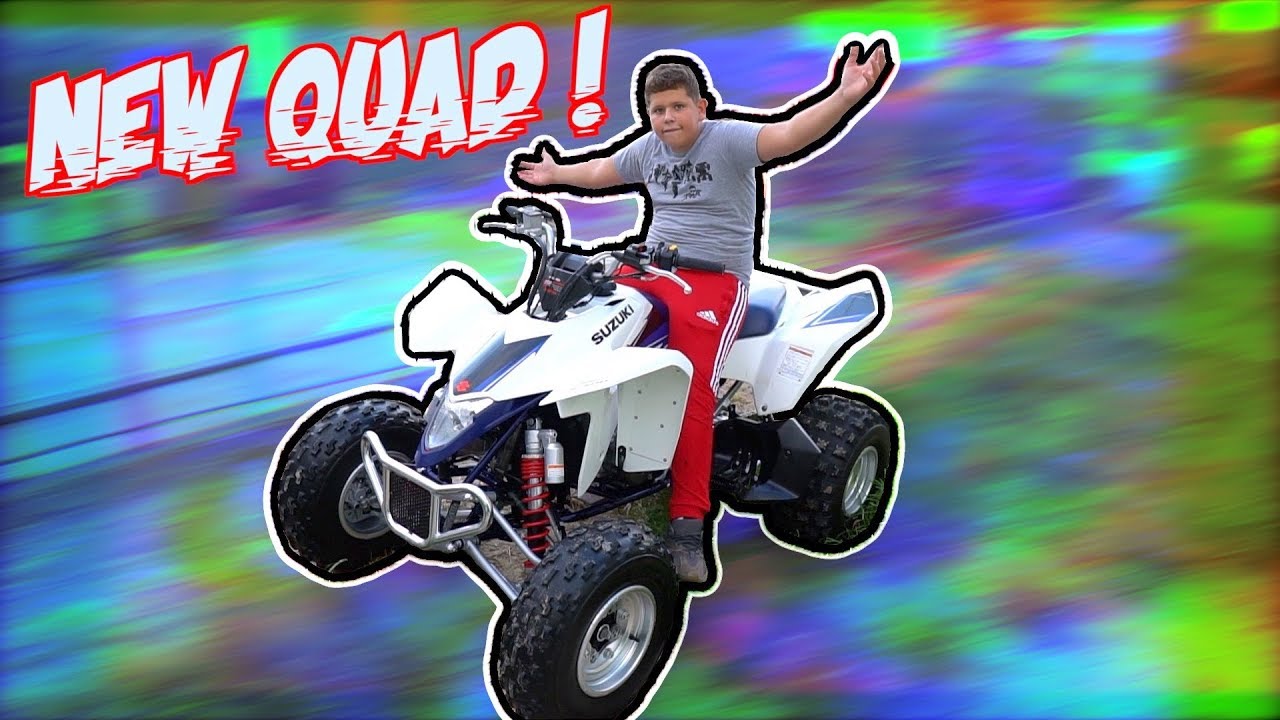 LITTLE BROTHER GETS A NEW QUAD ! (NO WAY) | BRAAP VLOGS
