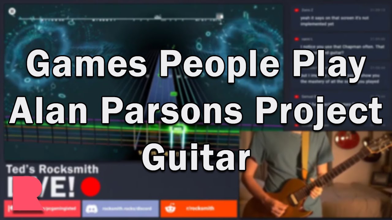 Games People Play - The Alan Parsons Project Lead #Rocksmith