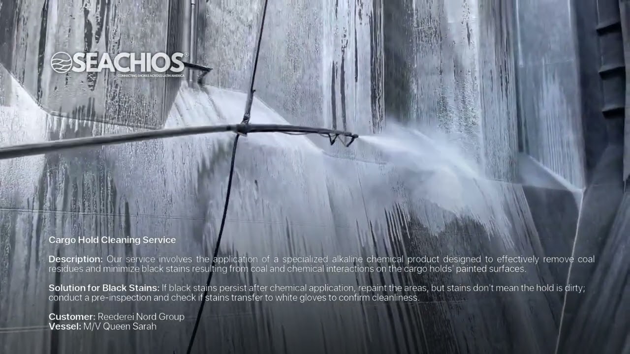 Cargo Hold Cleaning: Chemical Product Application