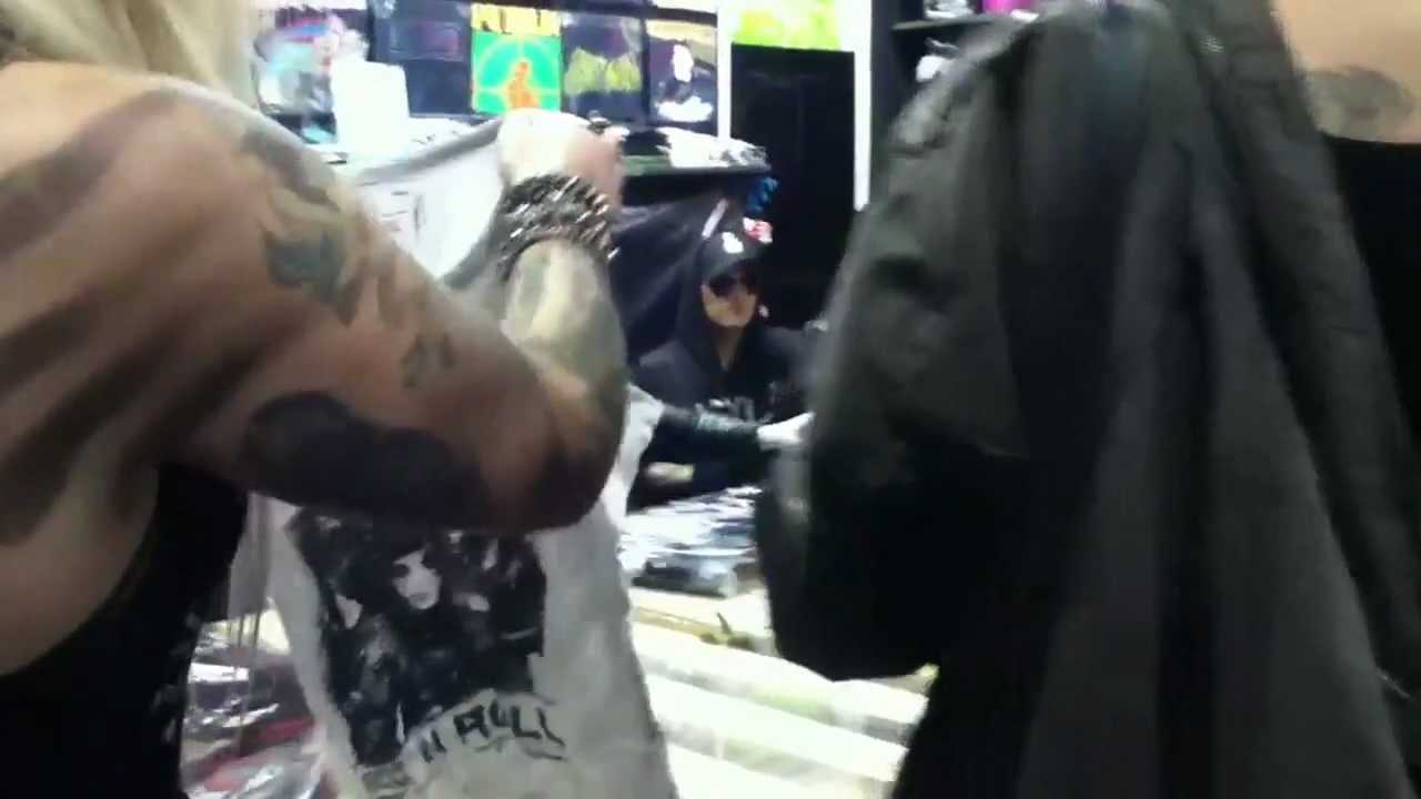 Black Veil Brides Signing PULP Manchester - 4/2/13