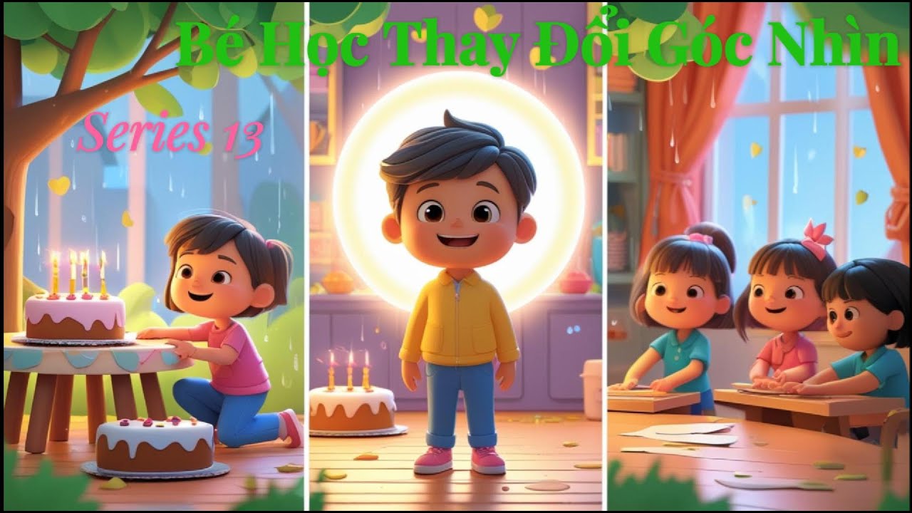 Series 13 Bé Học Thay Đổi Góc Nhìn – Truyện thiếu nhi kể chuyện bé ngủ nhẹ nhàng | Bài học cho bé