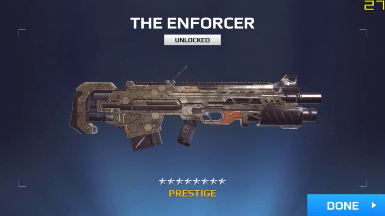 Modern Combat 5: First Assault Tier 8: The enforcer gameplay