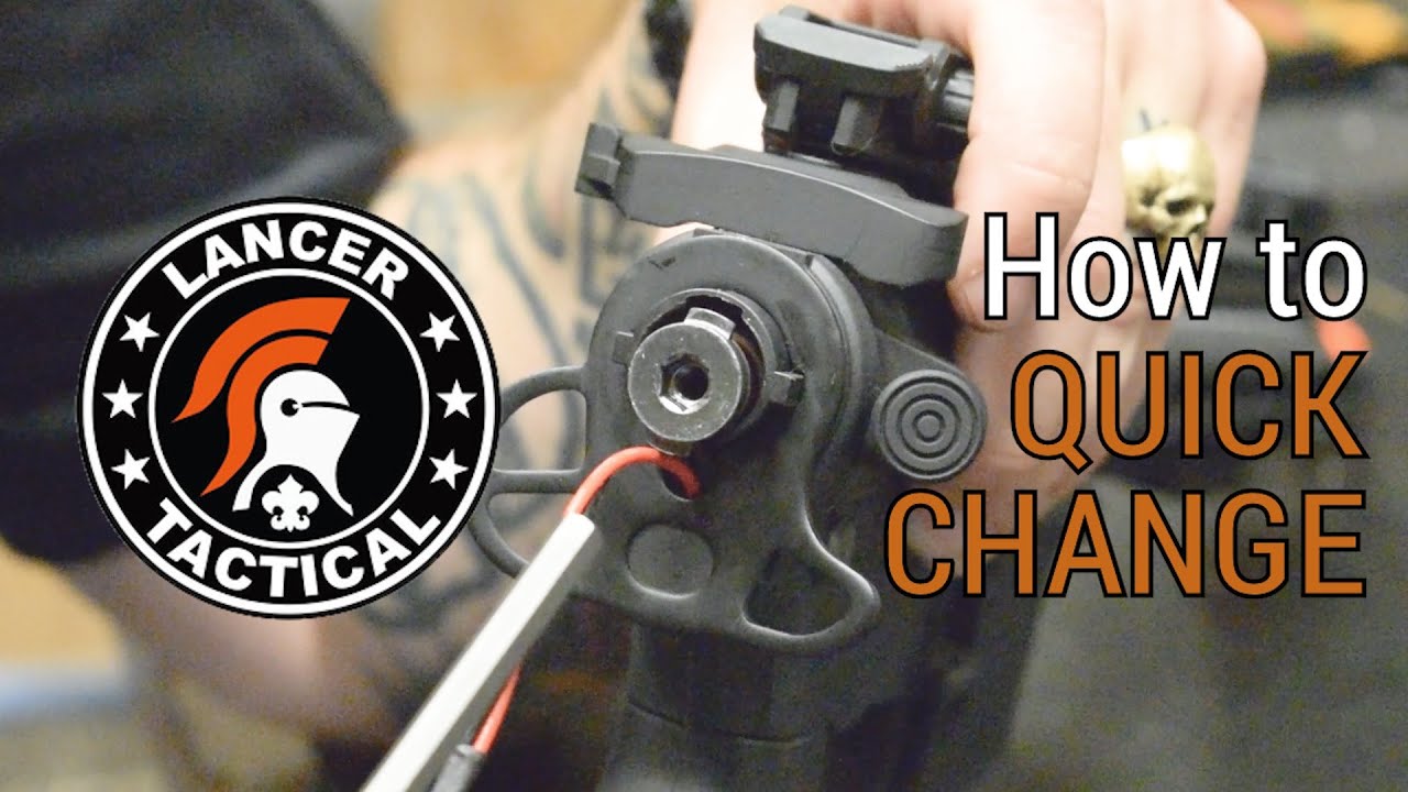 Lancer Tactical — Как быстро заменить пружину — Fox Airsoft