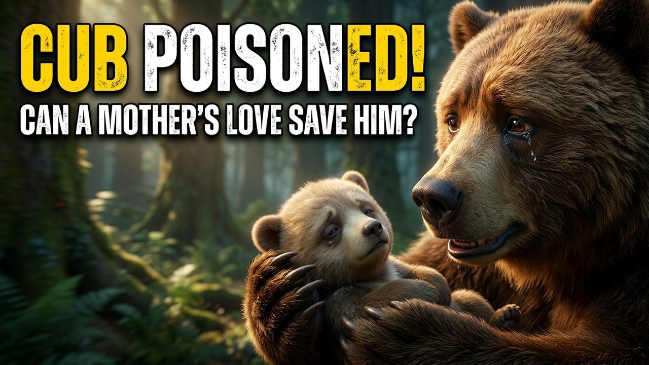 A Mother Bear's Love Saves Her Poisoned Cub