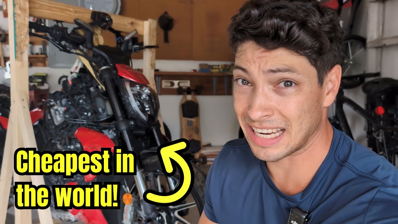CHEAPEST DIAVEL V4 IN THE WORLD! But it's in pieces... | Ep.1 - Rebuilding a wrecked Ducati