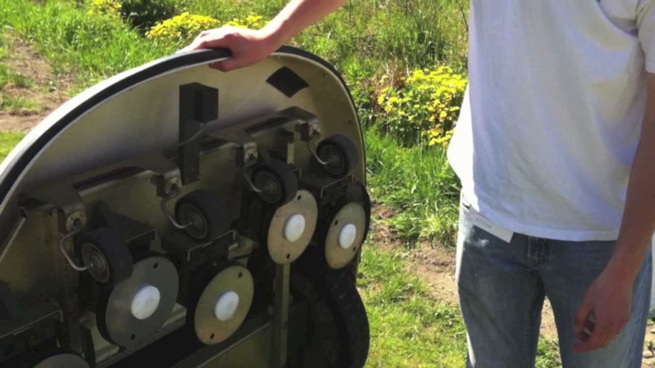 Robotgräsklipparens kniv