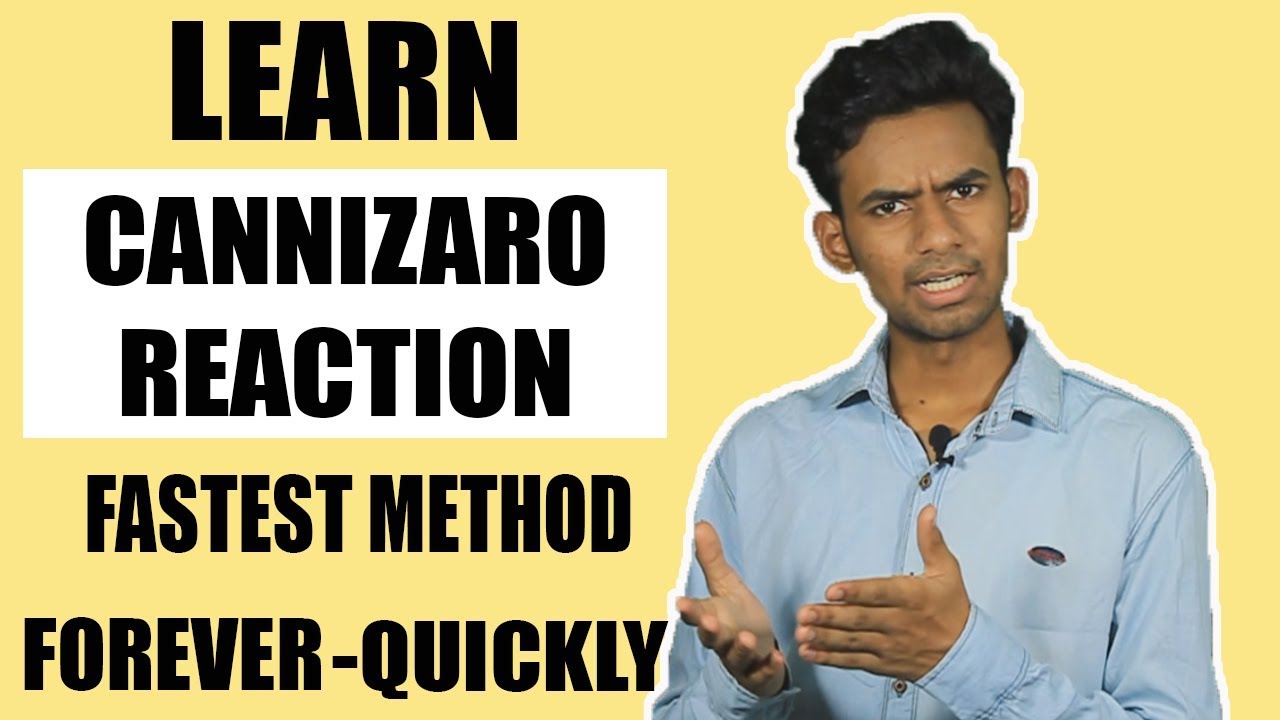 SUPER TRICK TO LEARN ORGANIC CHEMISTRY REACTIONS | CANNIZZARO REACTION | Hindi