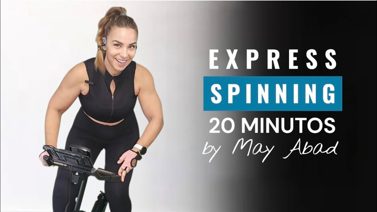 SPINNING de 20 min para Quemar Grasa | Entrenamiento a Intervalos de Alta Intensidad 2001 @May Abad