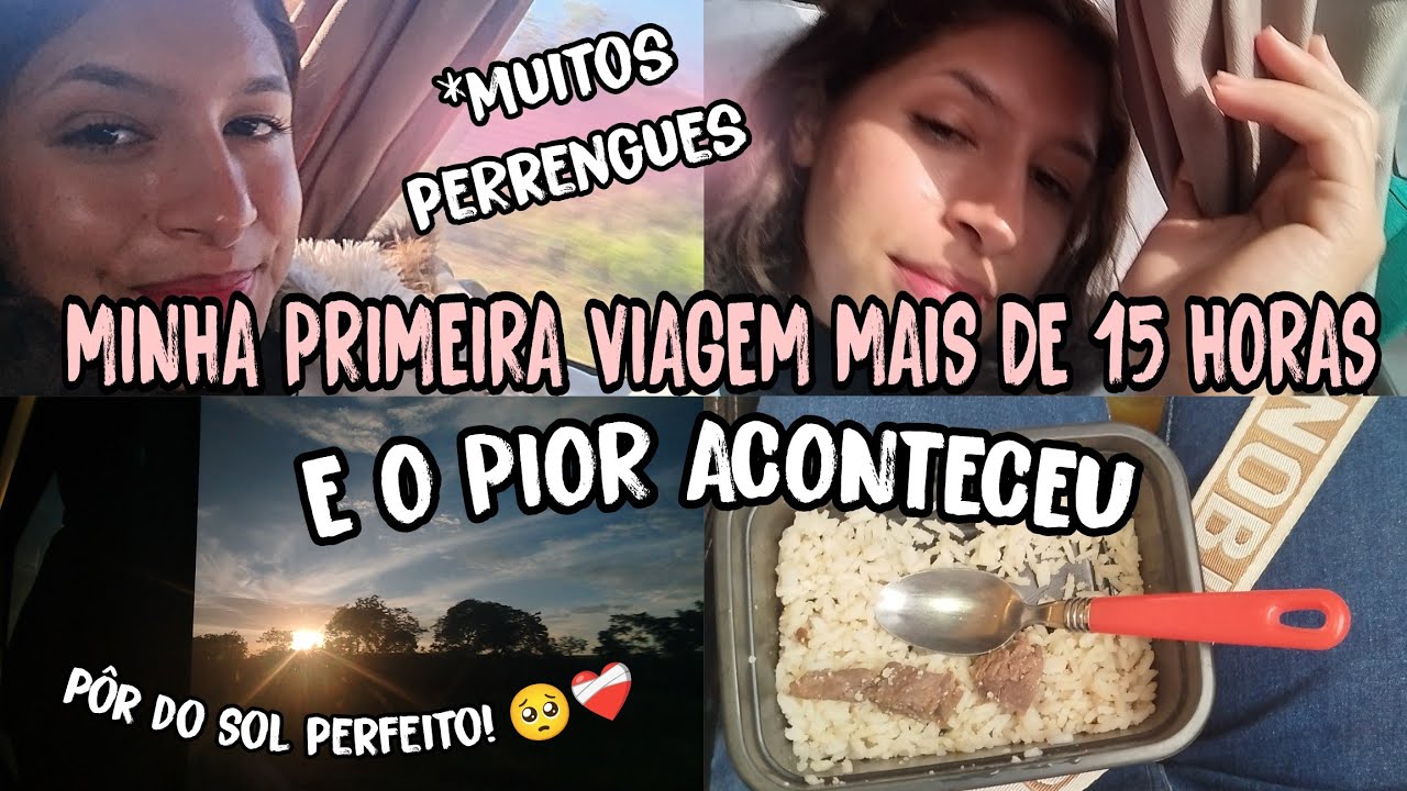Viajei pela PRIMEIRA VEZ e o PIOR ACONTECEU! *muitos perrengues 