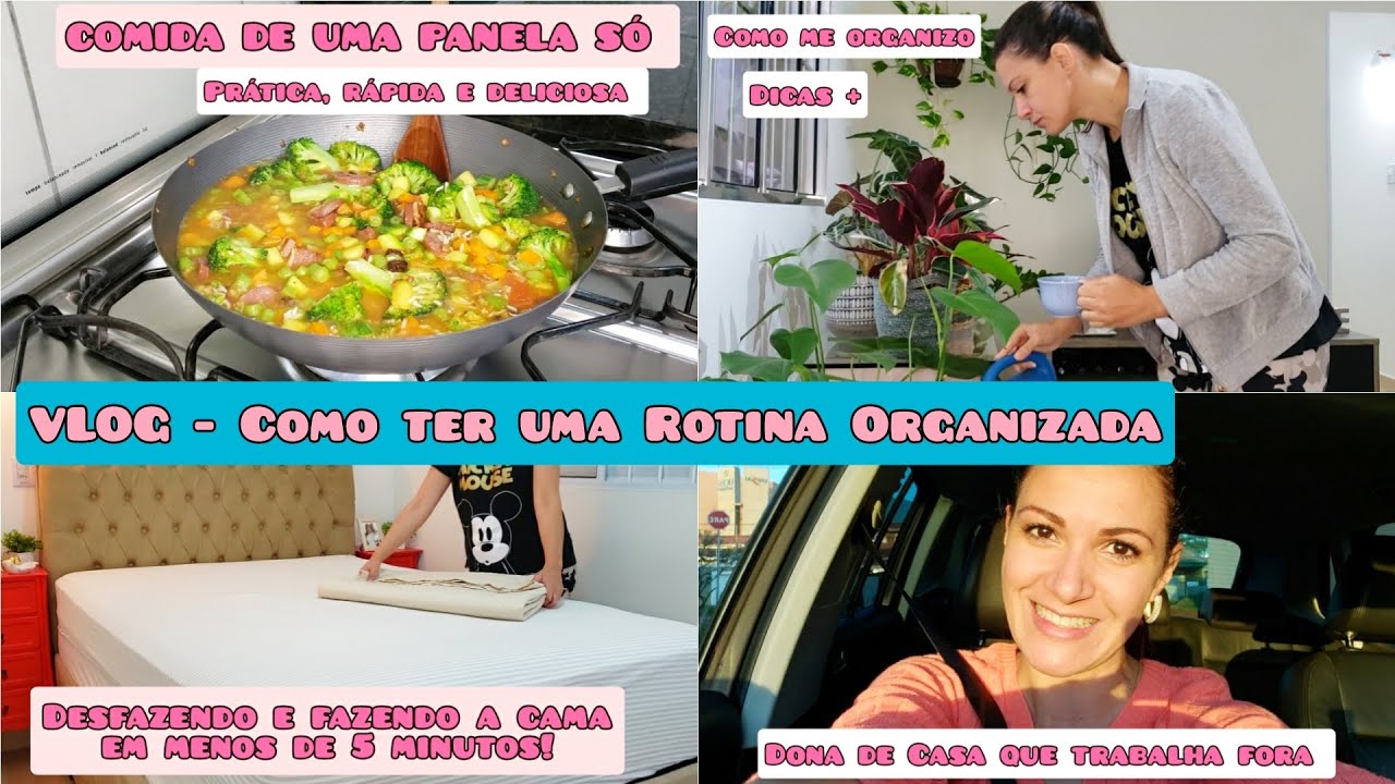 COMO TER UMA ROTINA ORGANIZADA | Dicas Práticas | TENHA UM DIA PRODUTIVO | Casa e Trabalho FER DINIZ