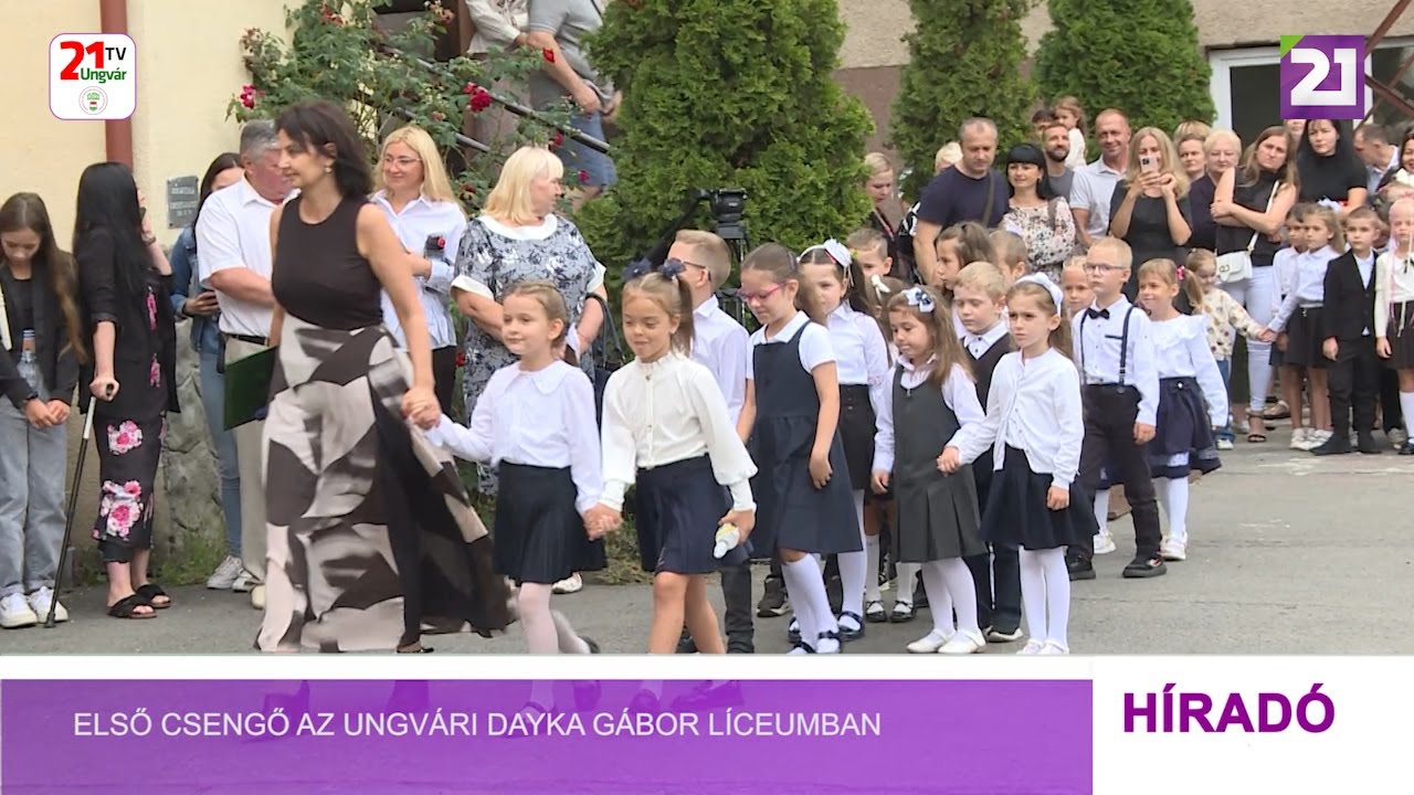 Első csengő az Ungvári Dayka Gábor Líceumban