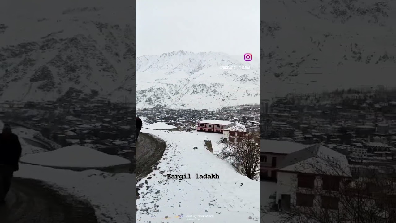 kargil in winter 2023