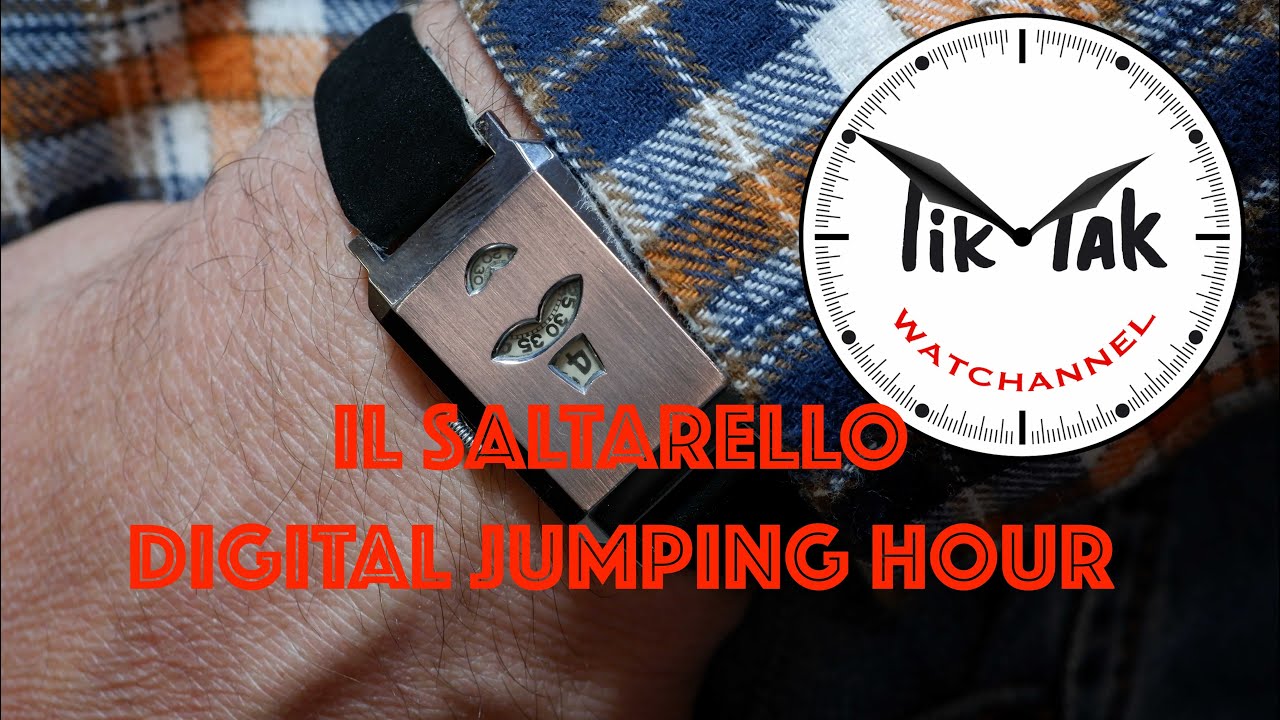 Il saltarello: l'orologio ad indicazione digitale