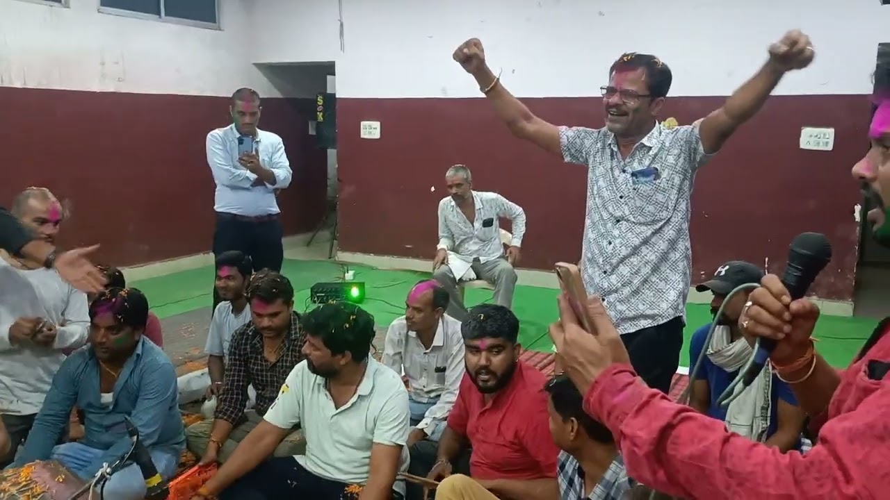 फाग महोत्सव रंग पंचमी मानस भवन मुंगेली....