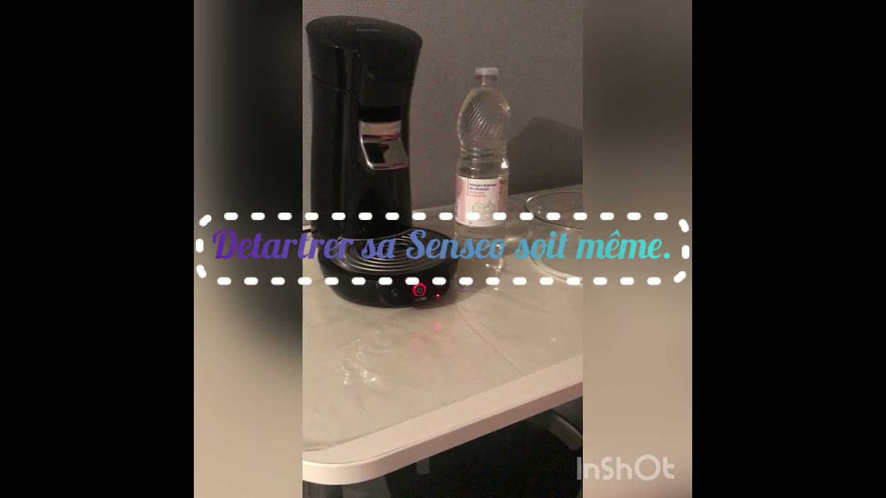 Senseo voyant rouge allumé,  détartrer sois même