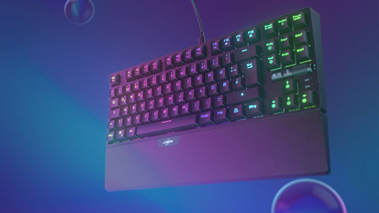 uRage "Exodus 860 Mechanical" Gaming-Keyboard | ENGLISH