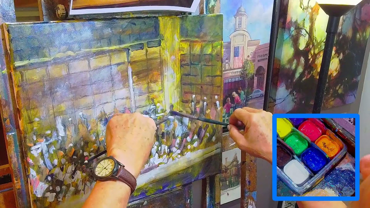 Continuing with small painting for the NC Symphony