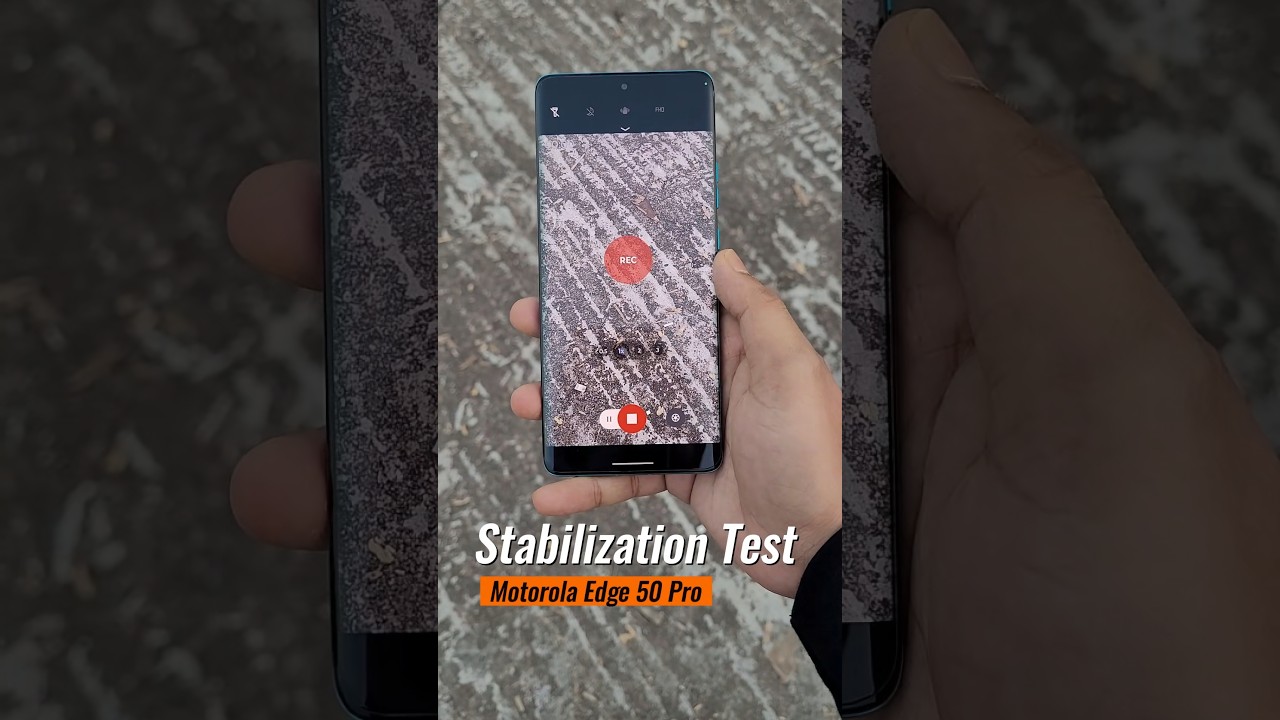 Motorola Edge 50 Pro Video Stabilization Test! 🎥 Smooth or Shaky? #shorts #shortvideo