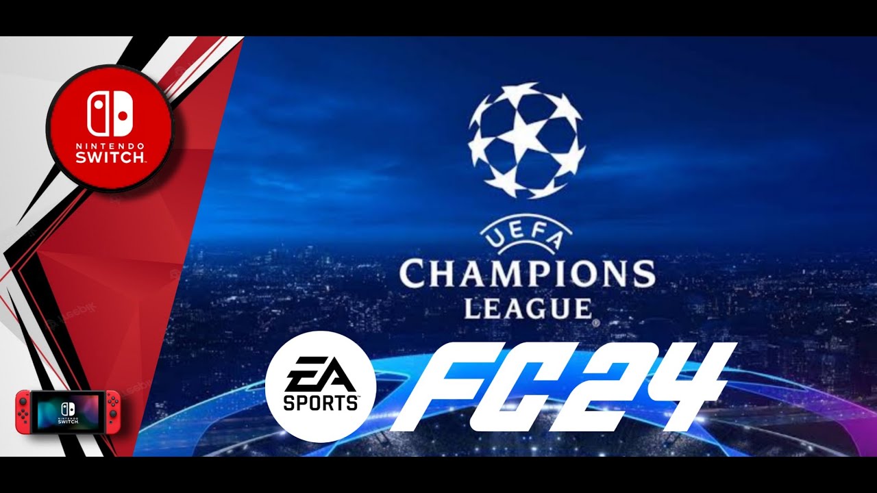 EA SPORTS FC 24 Full Update Nintendo Switch Gameplay (UEFA Champions League Final)