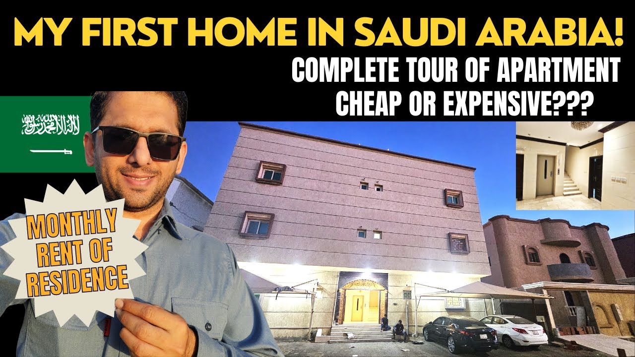 Finally! My Apartment Tour | My First Home in Saudi Arabia | Monthly Rent and Expenses?