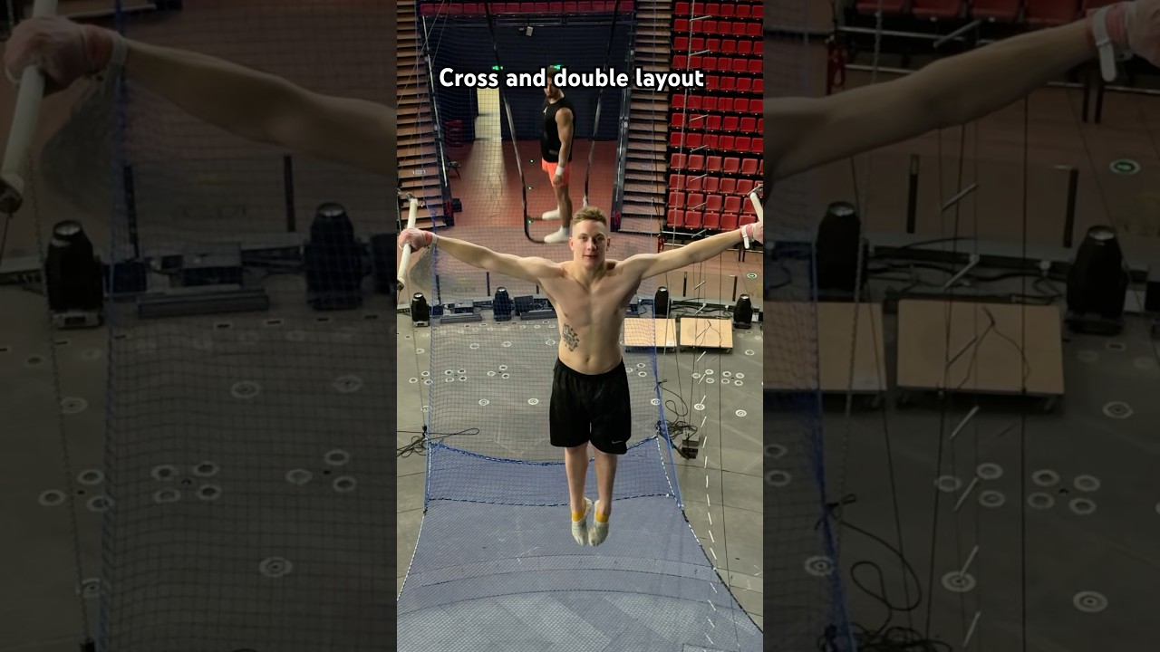 Our training to surprise you❤️🫶 #gym #circus #acrobatics #aerial #flip #concert #olympics #shorts