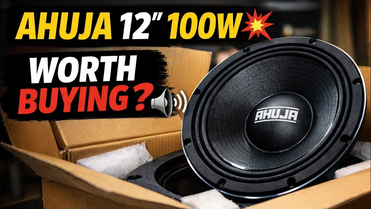AHUJA 12 INCH 😱100W POWER | QUALITY CHECK #youtube #video 