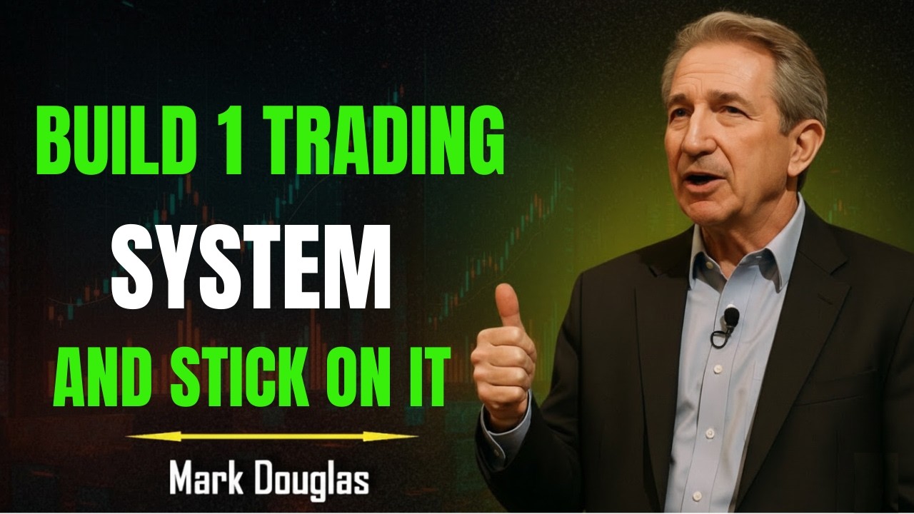 Build one trading system and stick to it  । Mark Douglas Speech| The Discipline Trader