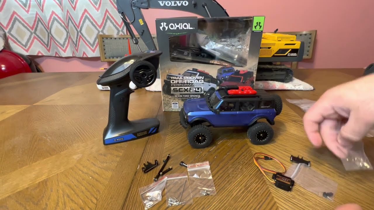 axial SCX 24- ￼ steering rack and servo upgrade for $39 bucks- R￼C Cincy