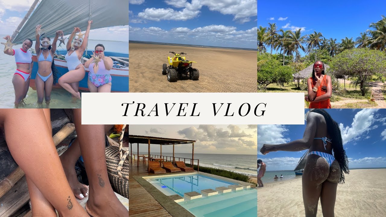 MOZAMBIQUE TRAVEL VLOG 🇲🇿| stuck at the border| protest| snorkelling & island.