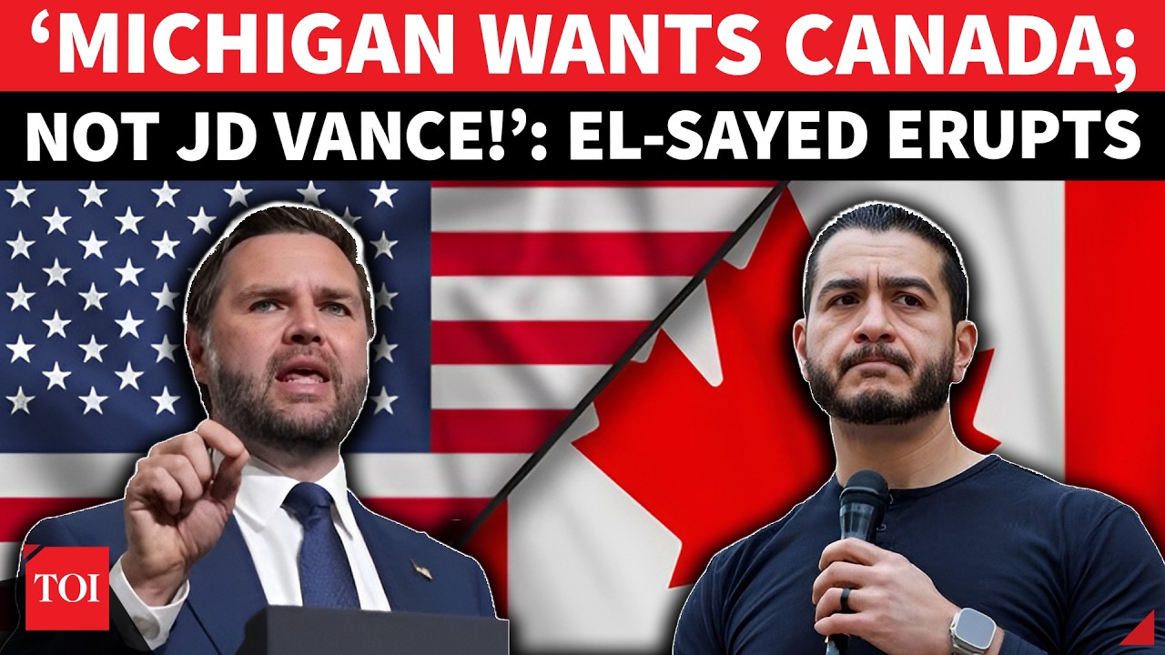 &lsquo;GET YOUR A** BACK TO OHIO!&rsquo;: Abdul El-Sayed HUMILIATES JD Vance; Picks CANADA Over Trump&rsquo;s VP