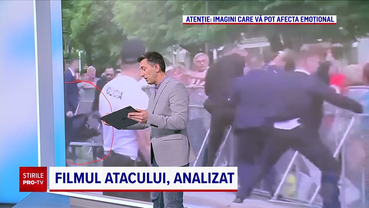Șirul erorilor grave comise de ofițerii de pază în timpul atacului asupra lui Robert Fico