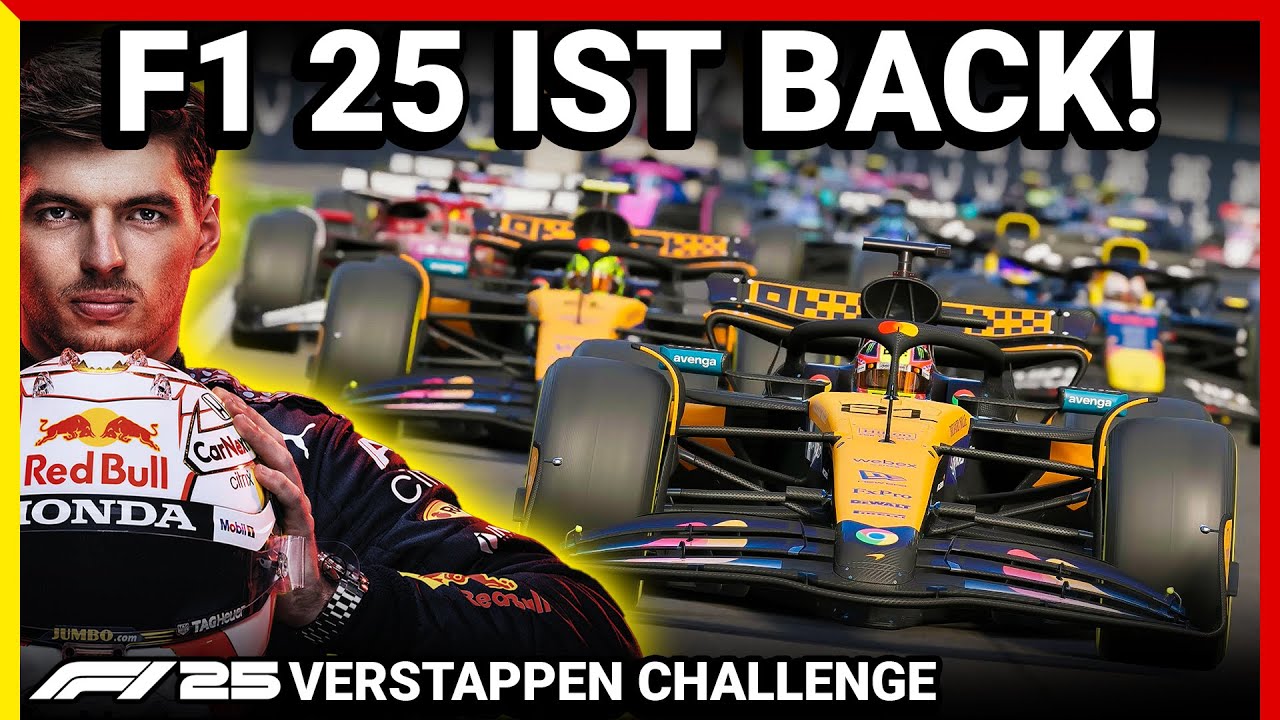 UNGLAUBLICH, WAS HIER PASSIERT | F1 25 Verstappen Karriere #5