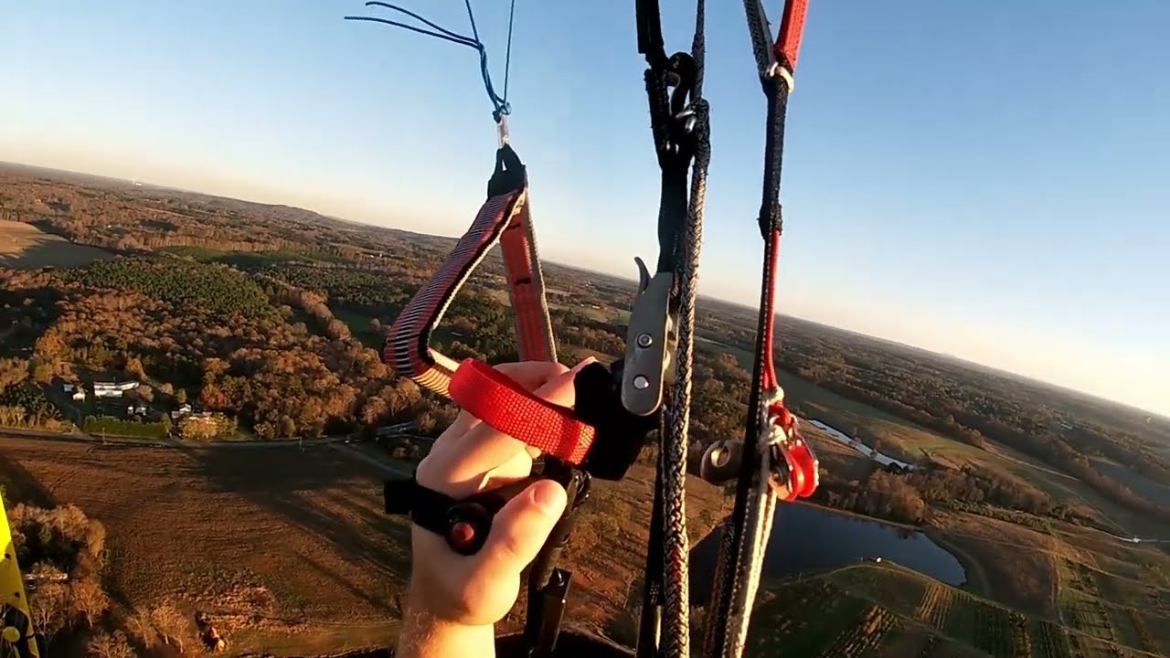 First Paramotor Flight with the Apco F5