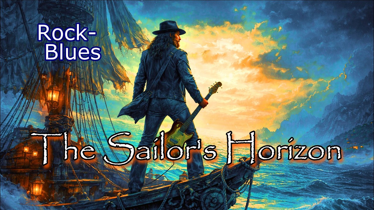 🎸 The Sailor's Horizon | Ocean Adventure Rock Blues 🌊 #Wanderlust #BluesRock #OceanVibes