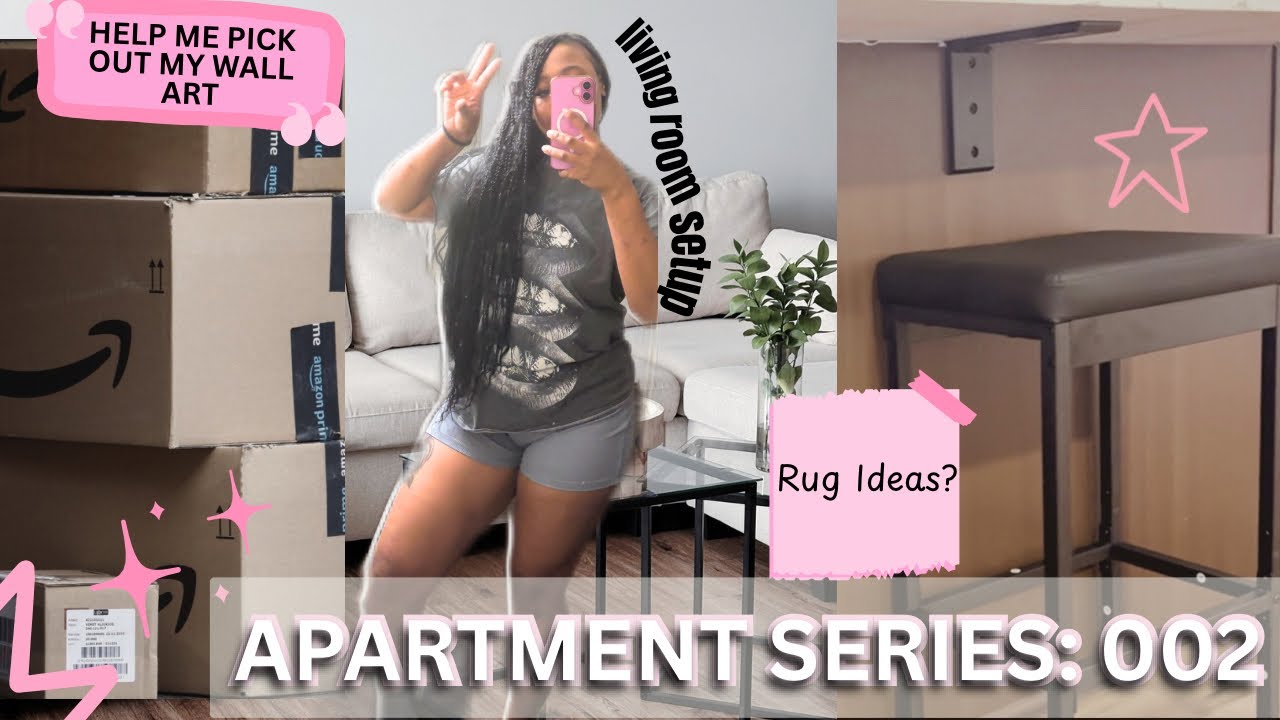 Help Me Decorate My Living Room! | Apartment Series Ep 002 🛋️✨