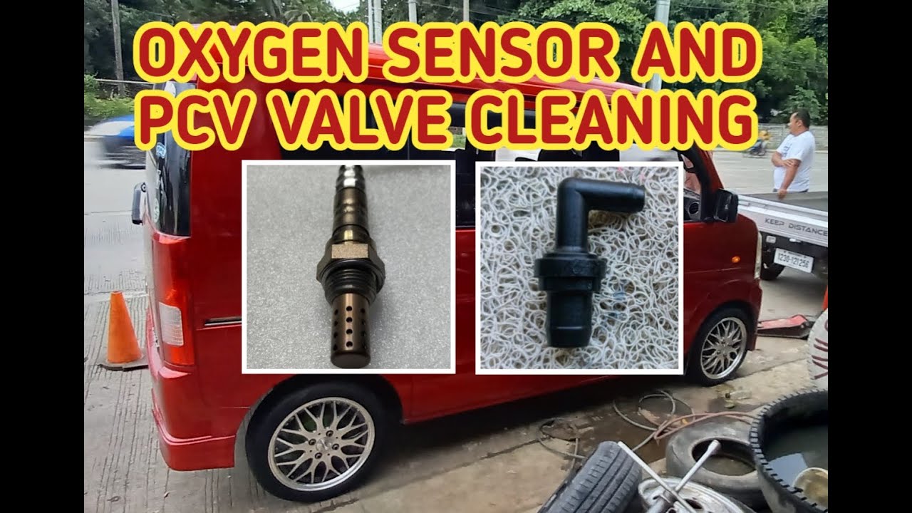 OXYGEN SENSOR AND PCV VALVE CLEANING FOR SUZUKI MINIVAN TRANSFORMER DA64W / DA64V