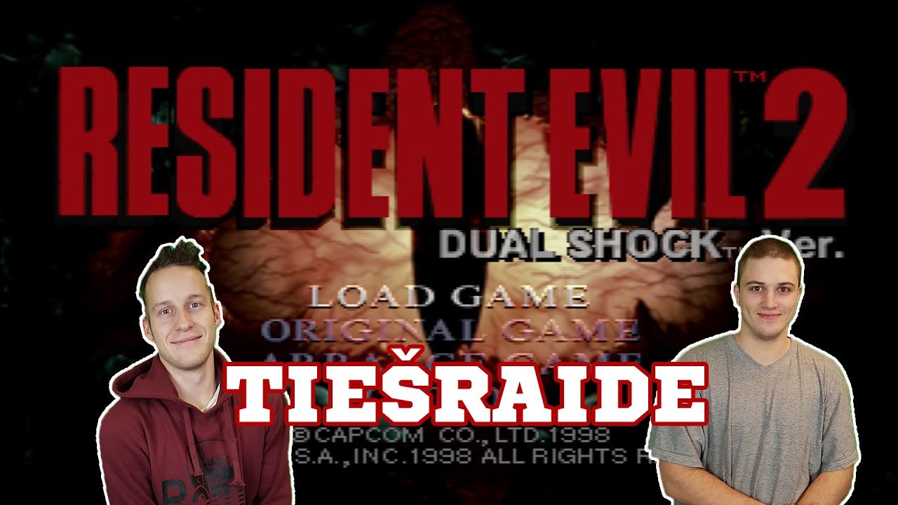 RESIDENT EVIL 2 (PSone versija) | TIEŠRAIDE | full game