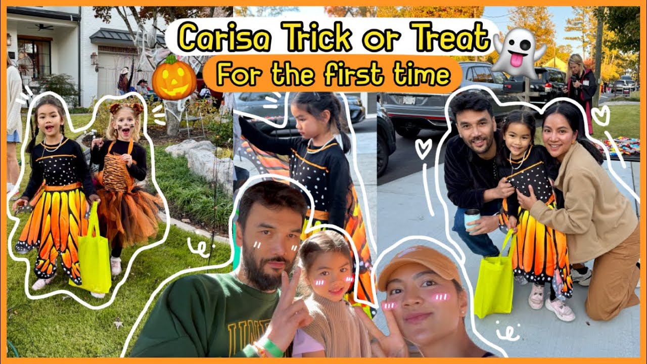 Marisa and Family EP.6 Trick or Treat 2025👩🏻👧🏻🧔🏻 ♂️💖